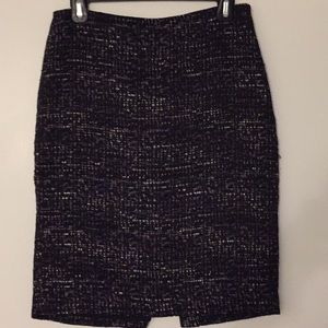 Ann Taylor tweed pencil skirt